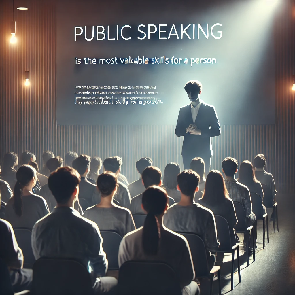 Public speaking is one of the most valuable skills for person